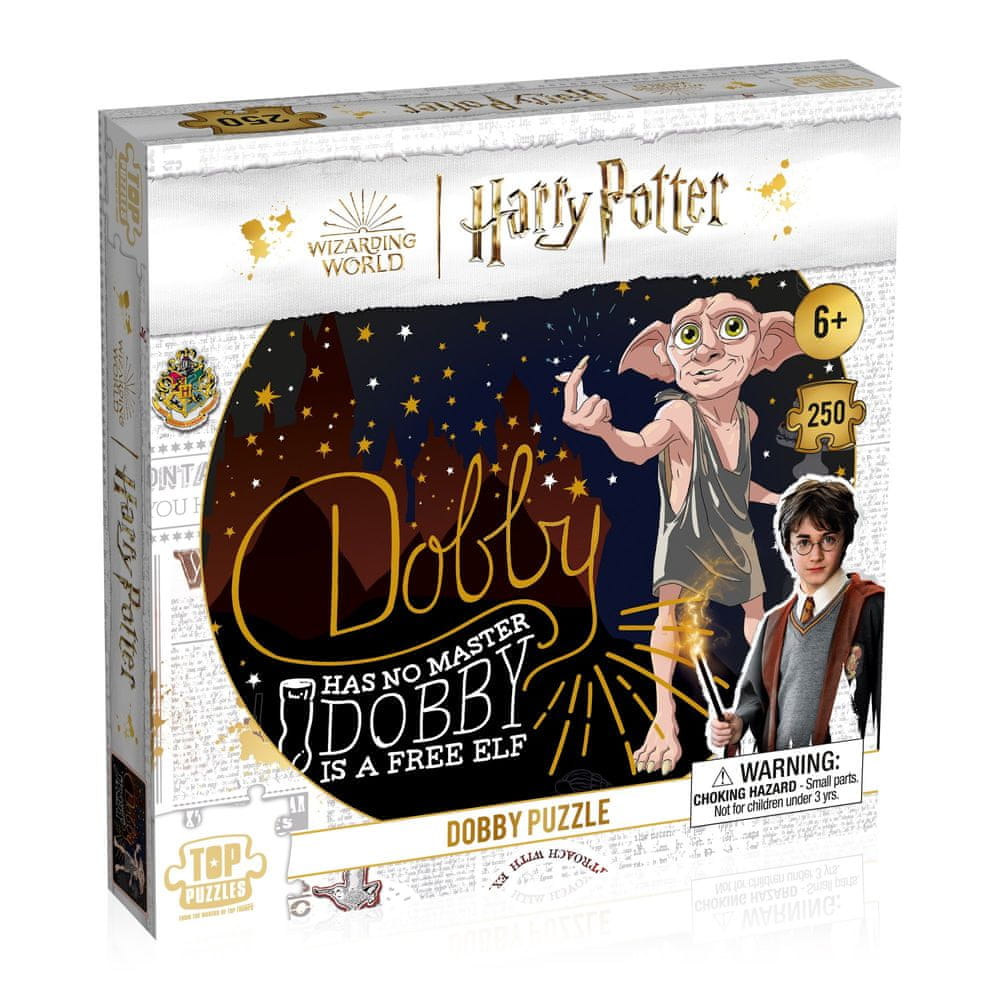 Winning Moves Puzzle Harry Potter Dobby 250 dielikov